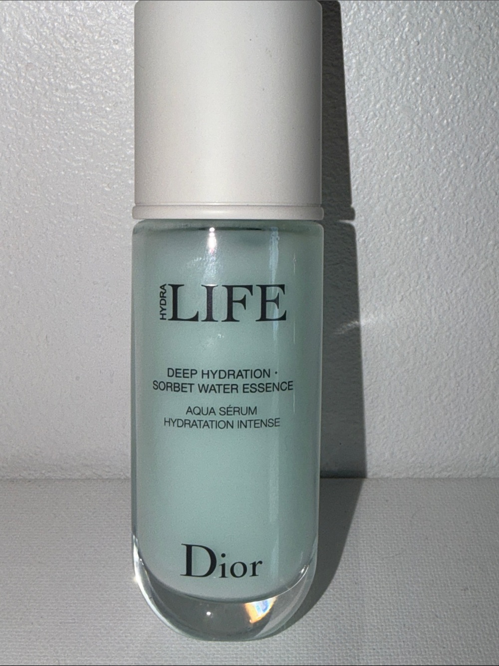 Dior Hydra Life Sorbet Water Essence - Pale Mint Bottle